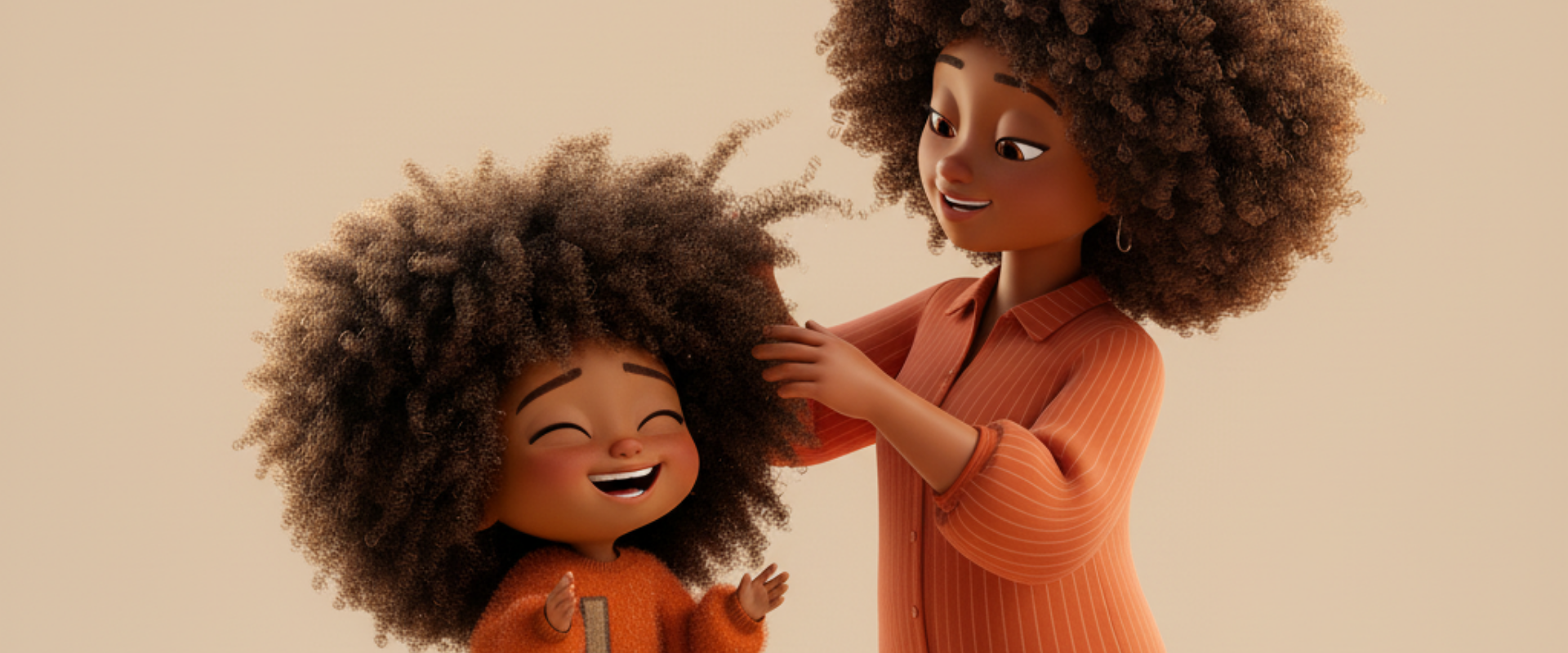 Cheveux afro et identité : aider son enfant à les aimer