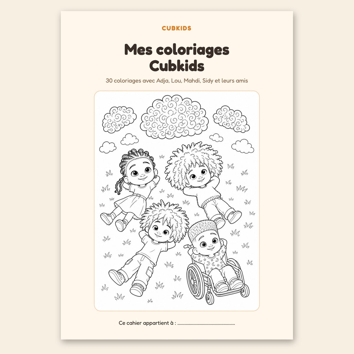 Le grand pack créatif Cubkids : coloriages + défi 30 jours