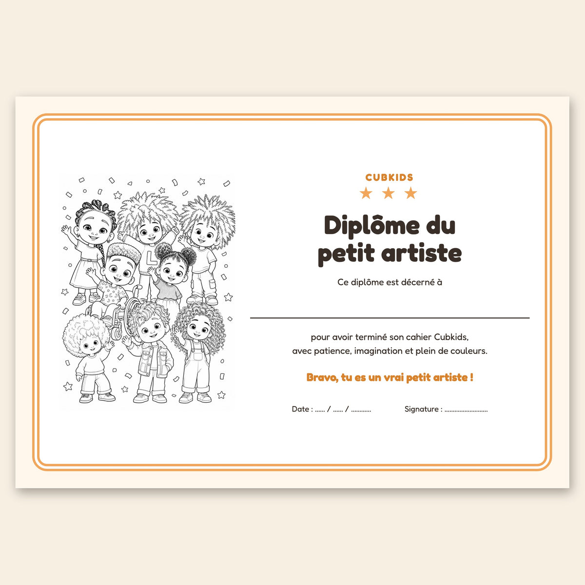 Le grand pack créatif Cubkids : coloriages + défi 30 jours