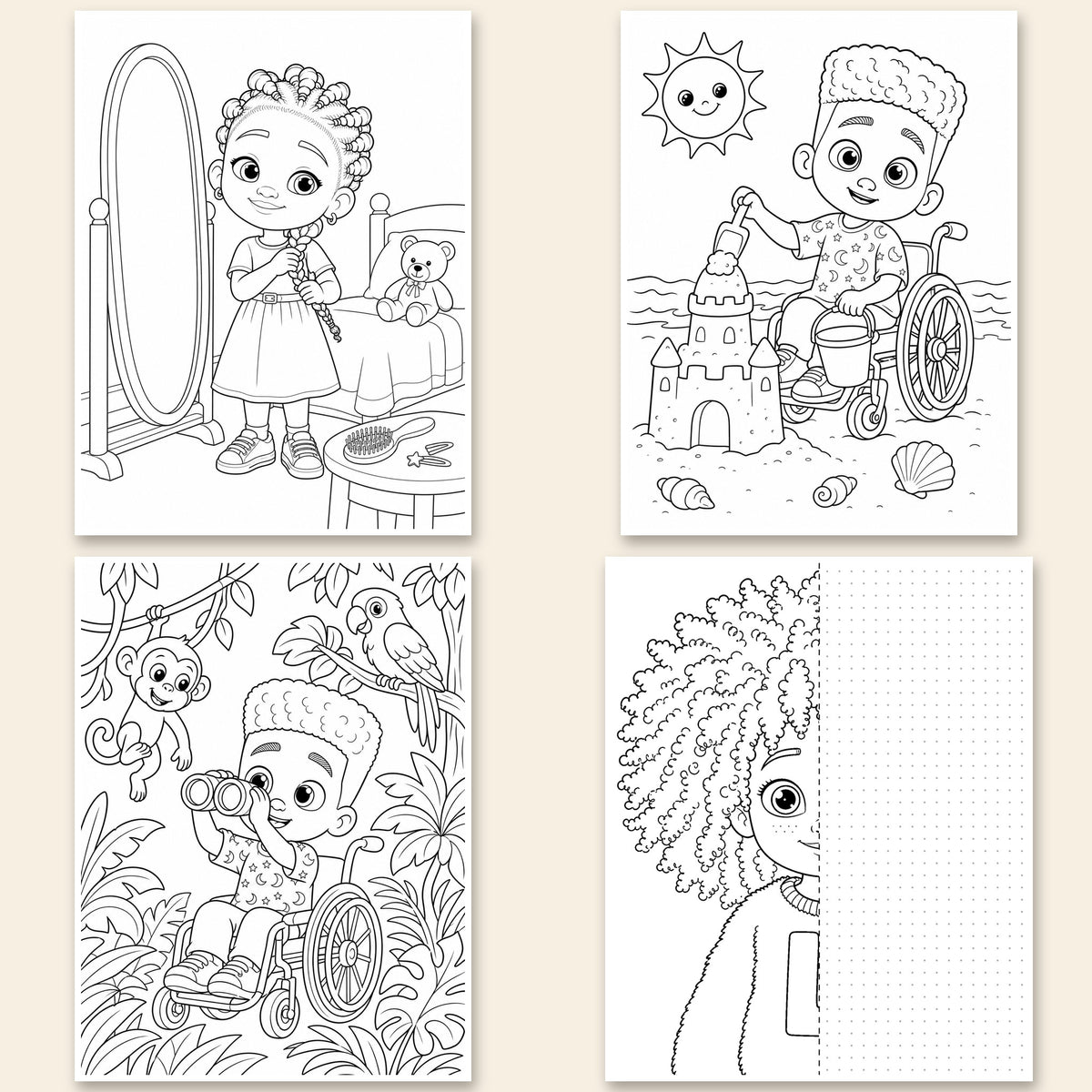 Le grand pack créatif Cubkids : coloriages + défi 30 jours