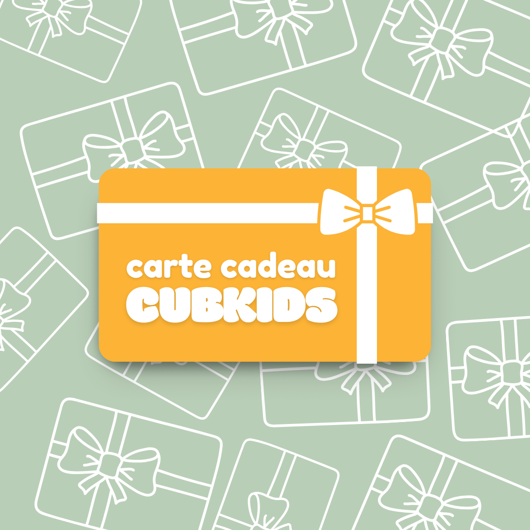 Carte cadeau Cubkids – Livres & chansons
